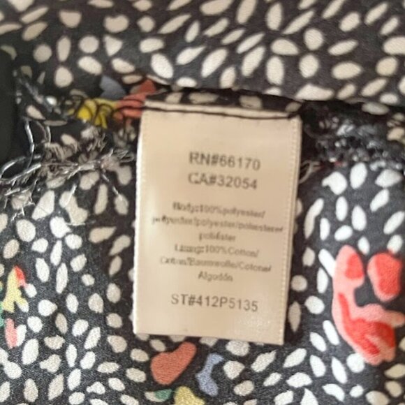 Anthropologie Elevenses Peonia Floral Lightweight Straight Leg Romper Jumpsuit - Picture 12 of 14